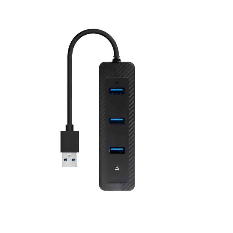 Nanocable Conversor USB 3.0 Ethernet + 3xUSB 3.0 - detalle
