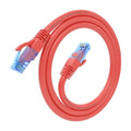 Aisens Cable RJ45 CAT.6 UTP AWG26 CCA Rojo 0.5m
