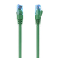 Aisens Cable RJ45 CAT.6 UTP AWG26 CCA Verde 0.5m