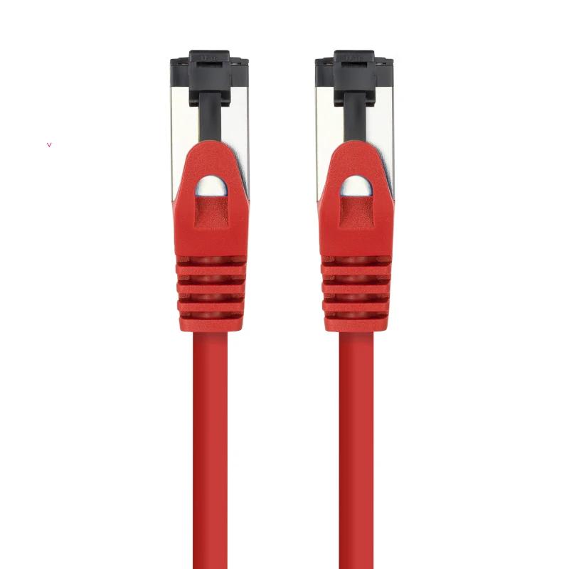 Nanocable Cable red Cat. 8.1 2GHZ SSTP Rojo 0,5m
