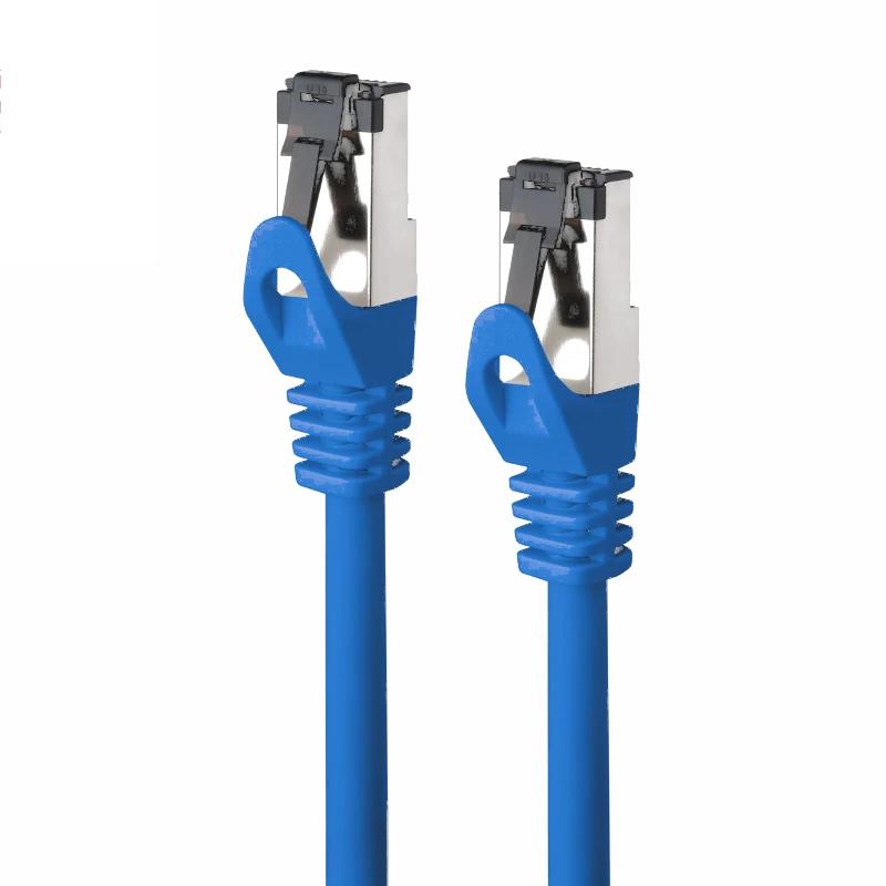 Nanocable Cable red Cat. 8.1 2GHZ SSTP Azul 1m