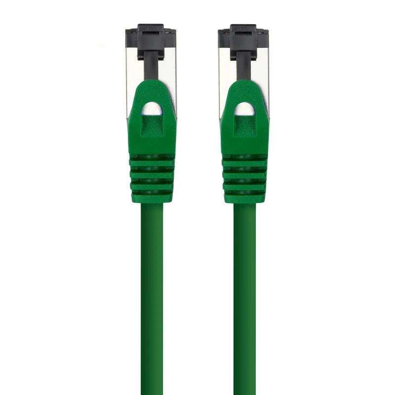 Nanocable Cable red Cat. 8.1 2GHZ SSTP Verde 1m
