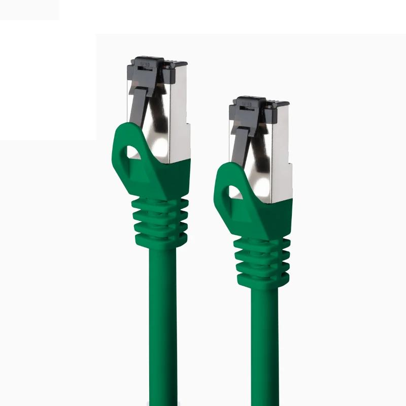 Nanocable Cable red Cat. 8.1 2GHZ SSTP Verde 2m