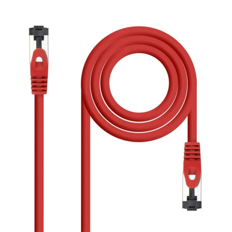Nanocable Cable red Cat. 8.1 2GHZ SSTP Rojo 2m