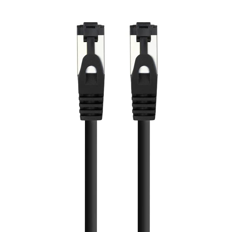 Nanocable Cable red Cat. 8.1 2GHZ SSTP Negro 7m