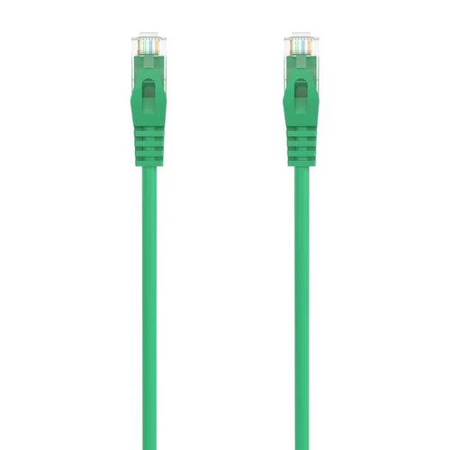 Aisens Latiguillo RJ45 LSZH CAT.6A UTP verde 3.0m