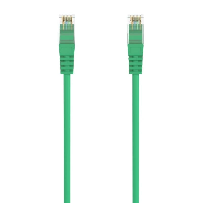 Aisens Latiguillo RJ45 LSZH CAT.6A UTP verde 3.0m
