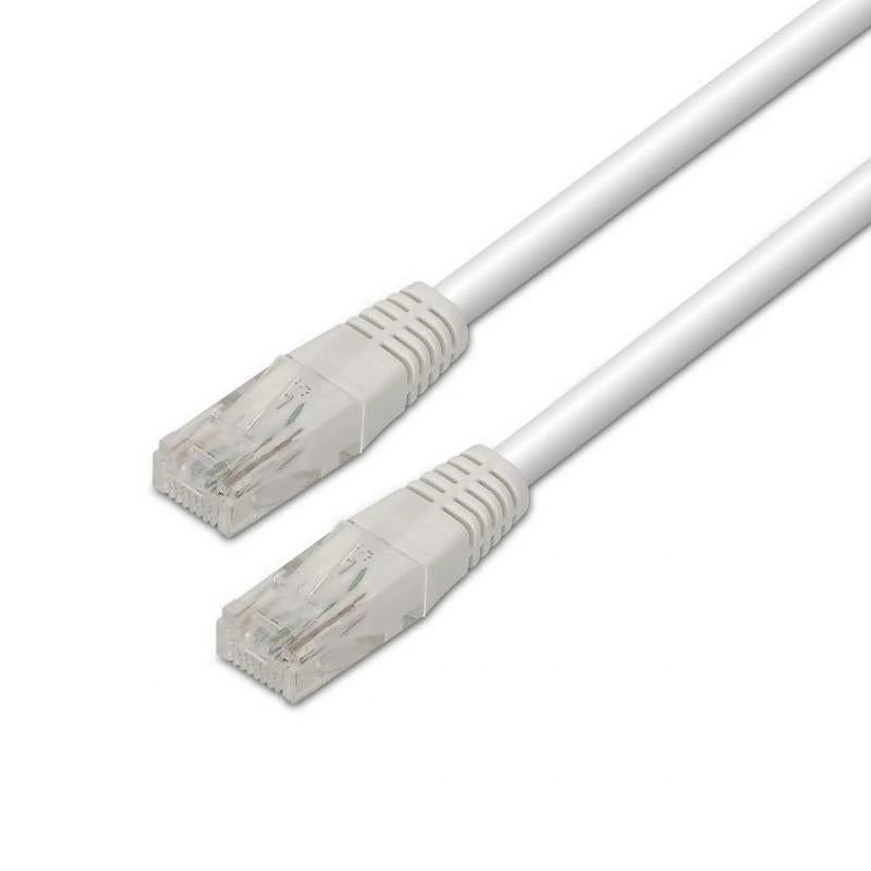 Aisens Latiguillo RJ45 CAT.6 UTP AWG24 blanco 2.0m