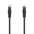 Aisens Latiguillo RJ45 LSZH CAT.6A UTP negro 30cm