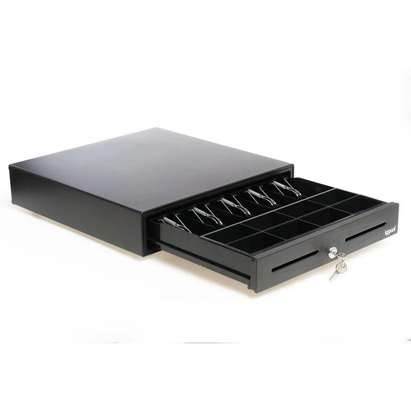 iggual Cajón Portamonedas IRON-70 44,5cm 5+8 negro - detalle