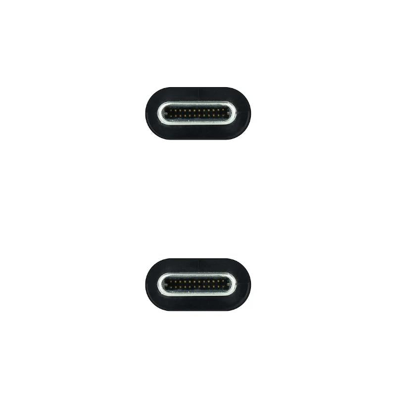 Nanocable Cable USB 3.1GEN2 5A USB-C/M-M 1,5 M