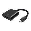 Conversor Aisens USB-C/M a HDMI/H 4K negro 15 cm 