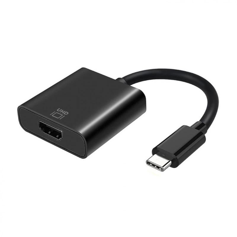 Aisens Conversor USB-C/M a HDMI/H 4K Negre 15Cm 