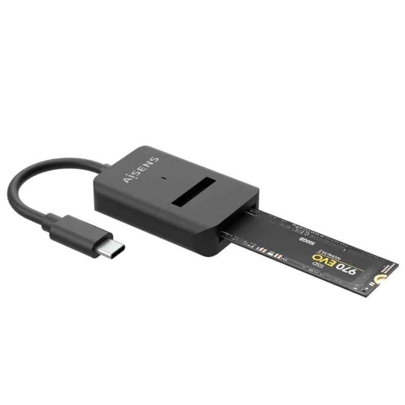 Aisens USB-C Dock M.2 Sata/Nvme-Usb3.1 Gen2 Negra - detalle