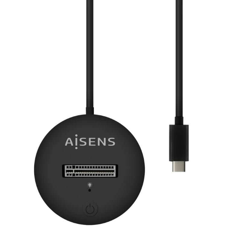 Aisens USB-C Dock M.2 Sata/Nvme-Usb3.1 Gen2 Negra - detalle
