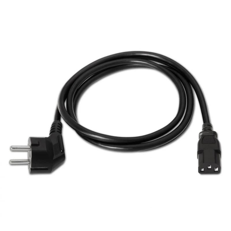 Aisens Cable Alimentación CEE7M-C13H negro 5.0m - detalle