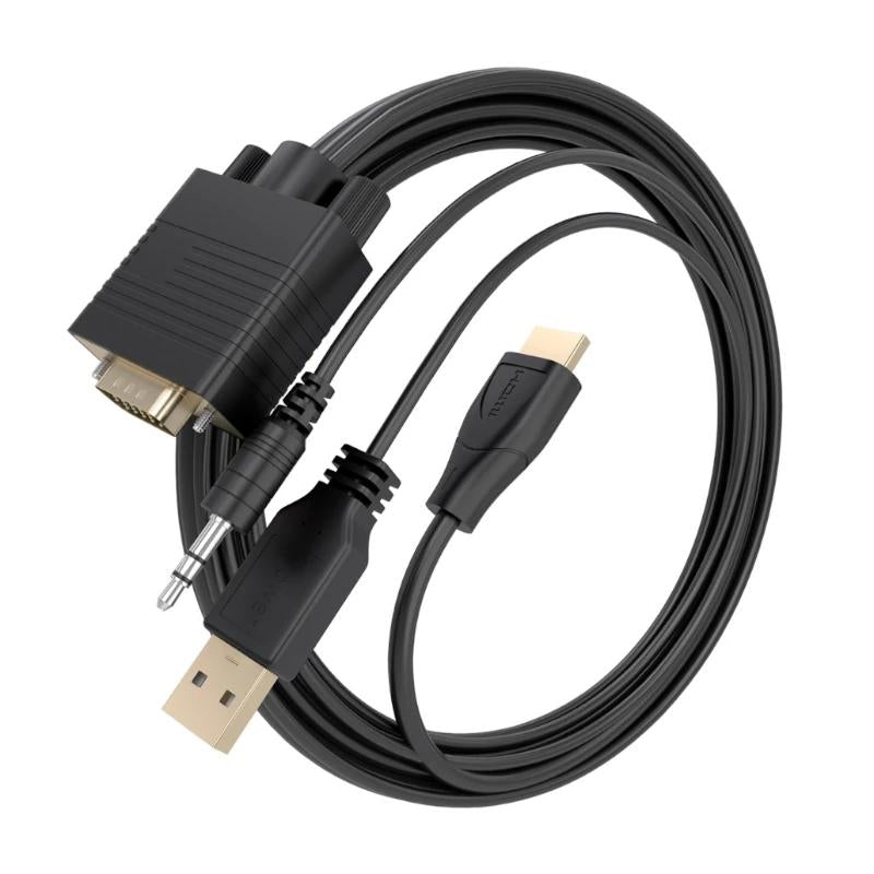 Aisens Cable Conversor SVGA y Audio a HDMI 1m - detalle