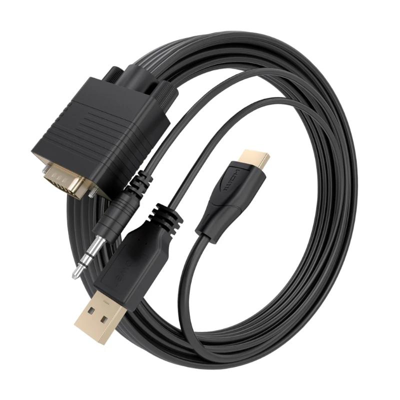 Aisens Cable Conversor SVGA y Audio a HDMI 1.5m - detalle