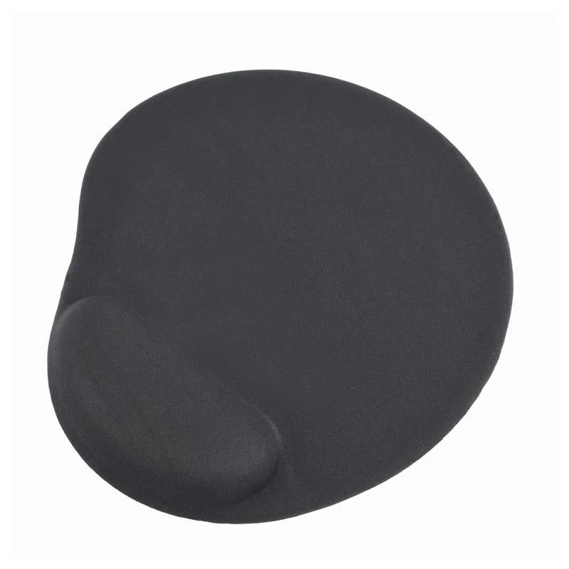 GEMBIRD Alfombrilla de gel con reposamuñecas Negra - detalle