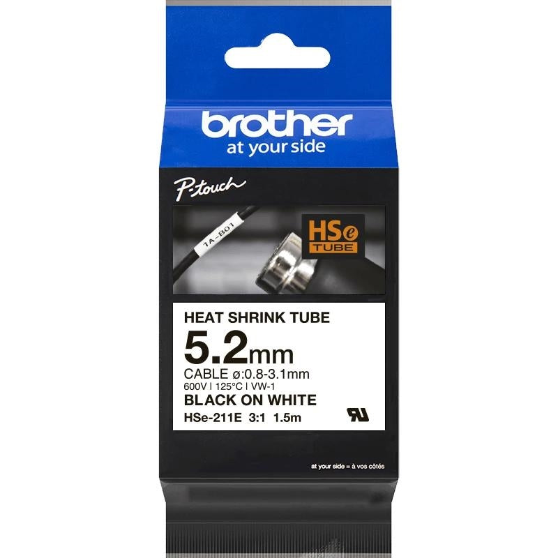 Brother Cinta tubo termorretráctil 5.2mm x 1.5m