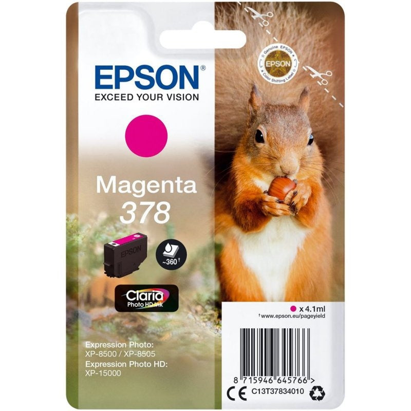 Epson Cartucho 378 Magenta