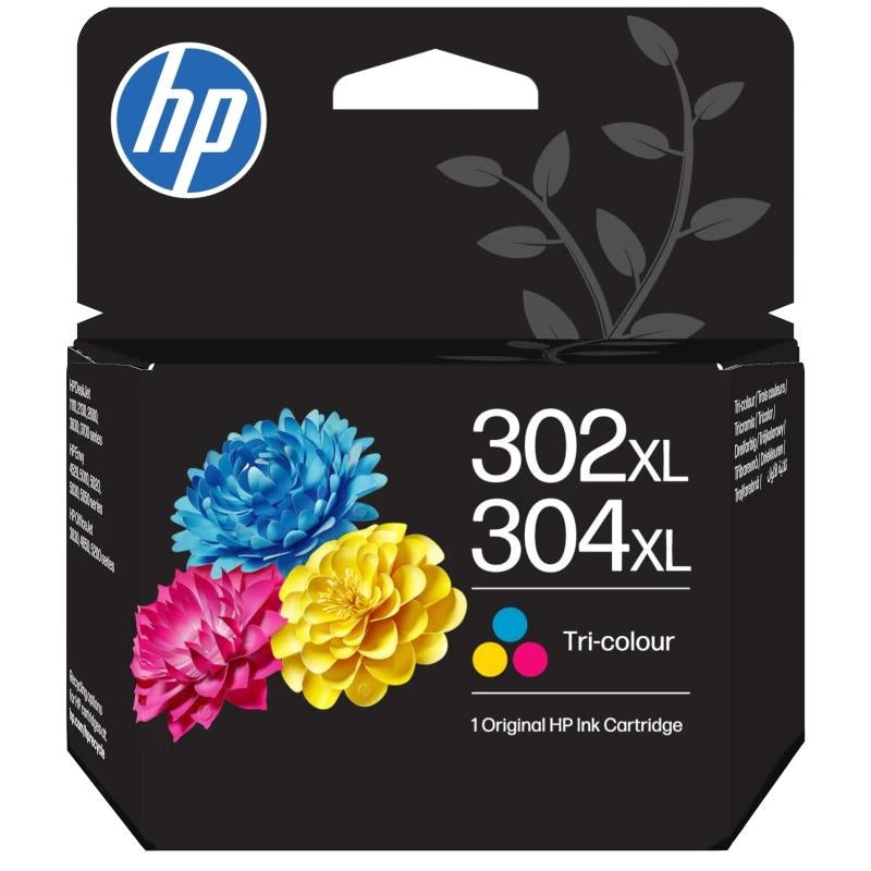 HP Cartucho 302XL/304XL Color