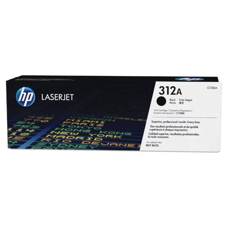 HP Tóner 312A Negro