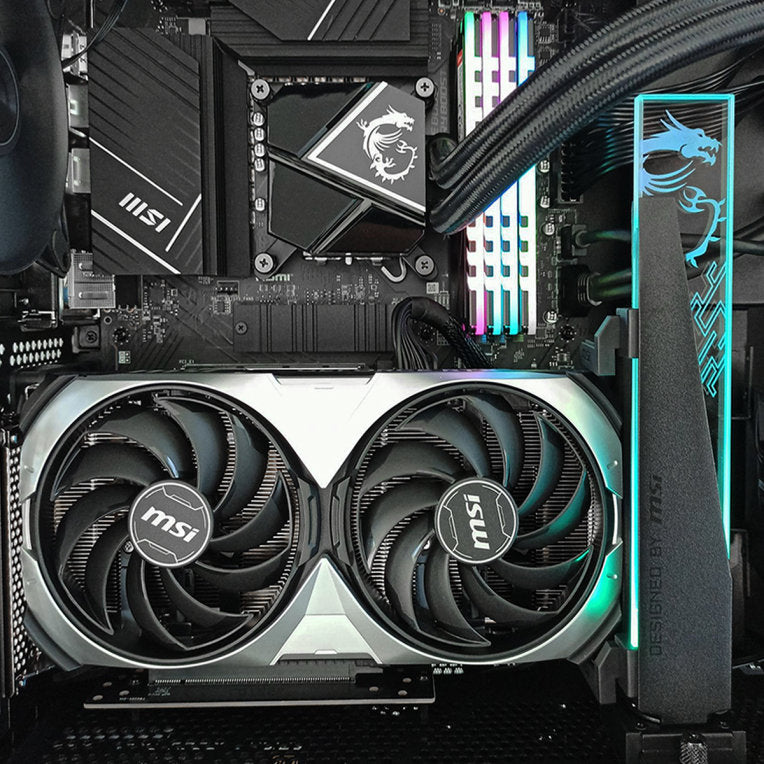 MSI MPG Gungnir 300P AIRFLOW Midi Tower Negro - detalle
