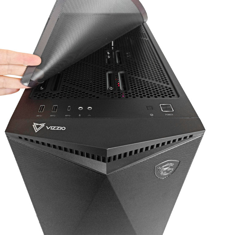 MSI MPG Gungnir 300P AIRFLOW Midi Tower Negro - detalle