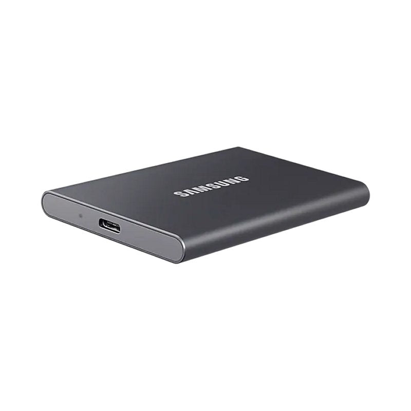 Unidade SSD externa Samsung T7, 2 TB, NVMe, USB 3.2, gris 