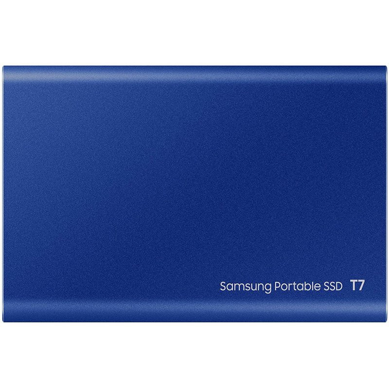 Samsung T7 SSD Externo 2TB NVMe USB 3.2 Azul - detalle
