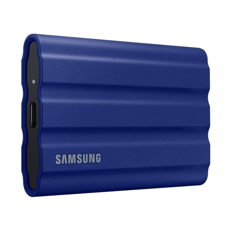 Unidade SSD externa Samsung T7 Shield de 2 TB, NVMe, USB 3.2, azul