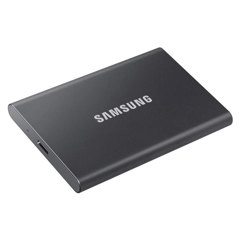 Samsung T7 SSD Externo 4TB NVMe USB 3.2  Gris - detalle