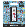 TECH ONE TECH Camper Van-Van 32 Gb USB 2.0