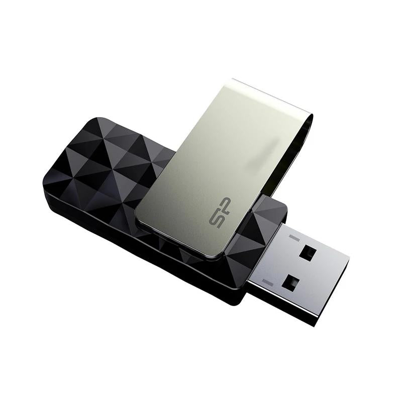 SP memoria USB Blaze B30 USB 3.1 Gen1 128GB Black - detalle