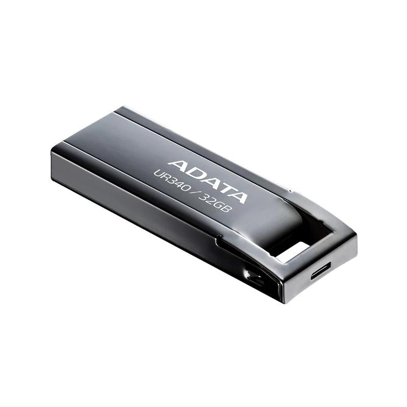 ADATA Lapiz USB UR340 32GB USB 3.2 Metal Black - detalle