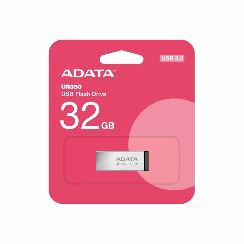 ADATA Lapiz Usb UR350 32GB USB 3.2 Metálica - detalle