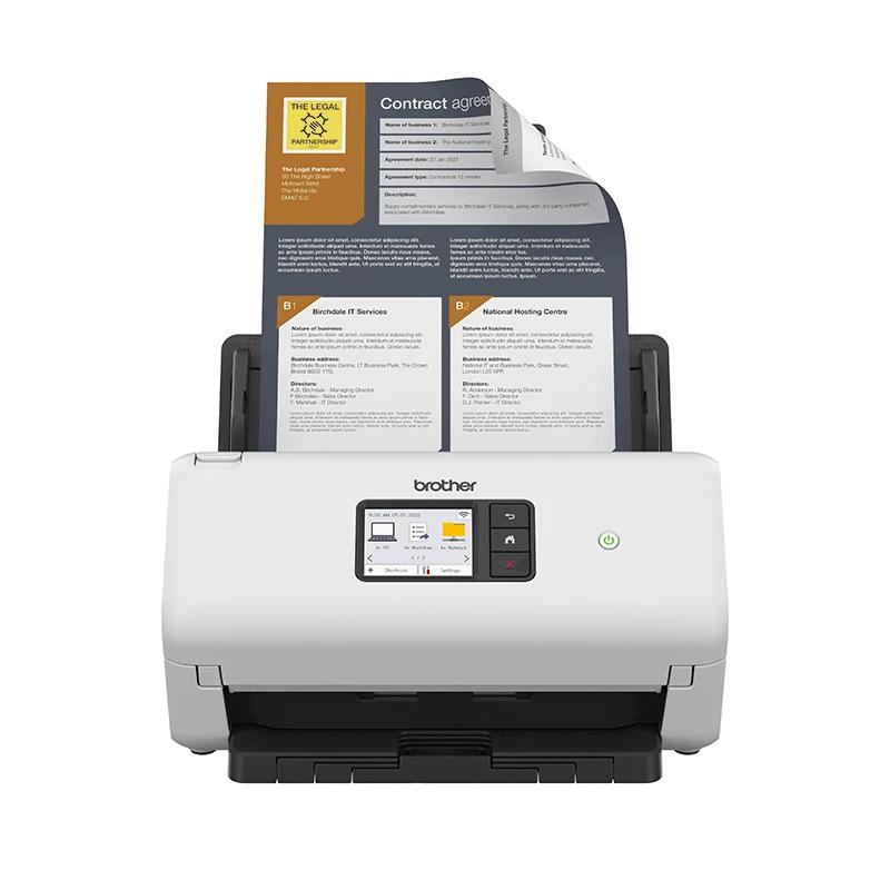 Brother Escáner ADS4550 Dúplex Wifi Red - detalle