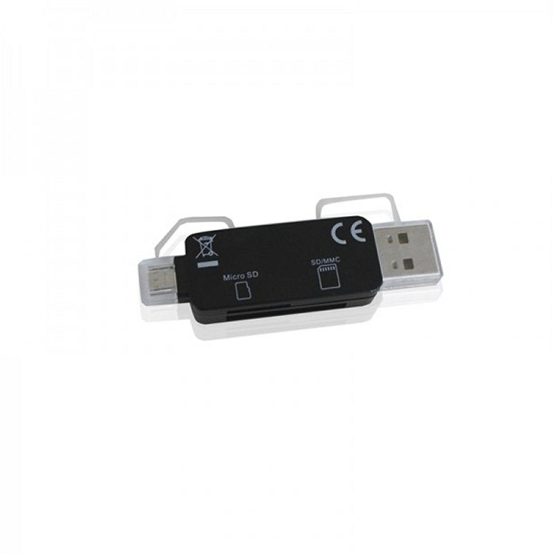 approx APPC33 Adaptador microSD/SD/MMC a USB/micro - detalle