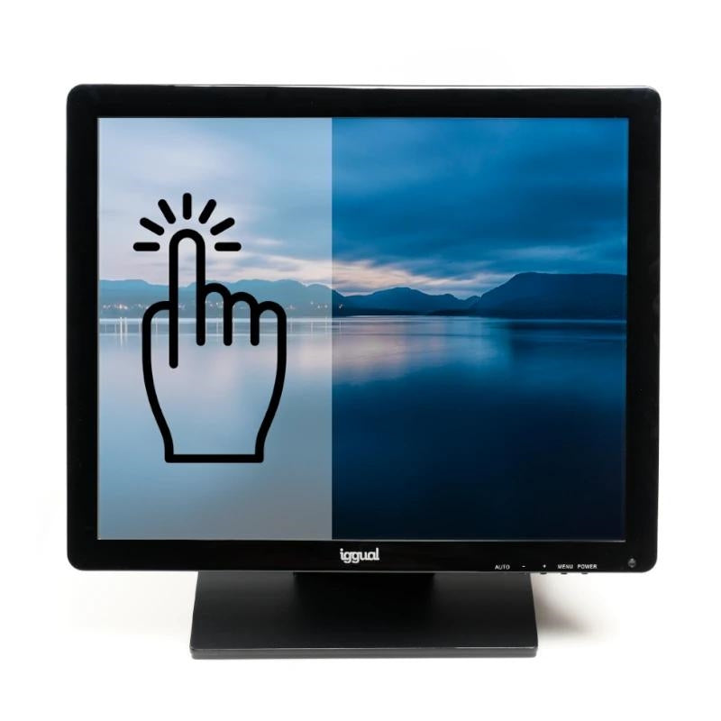 iggual Monitor tàctil resistiu 19" USB VGA HDMI