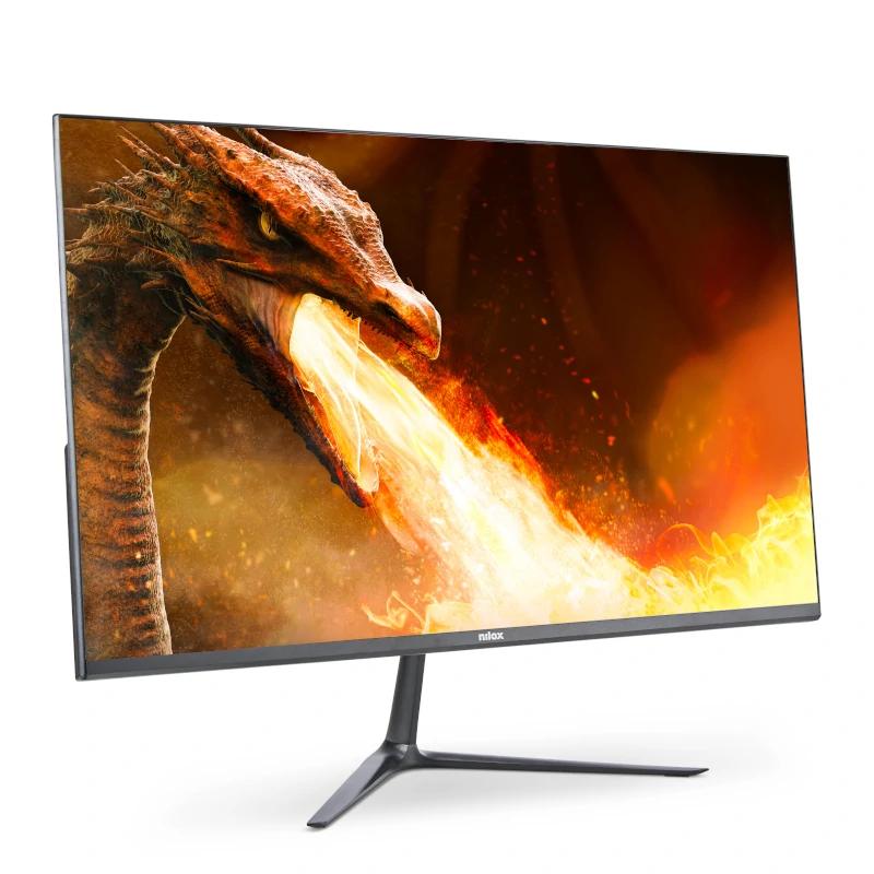 Monitor NILOX NXM24FHD441 de 24 polgadas, 165 Hz, 1 ms, HDMI e DP 