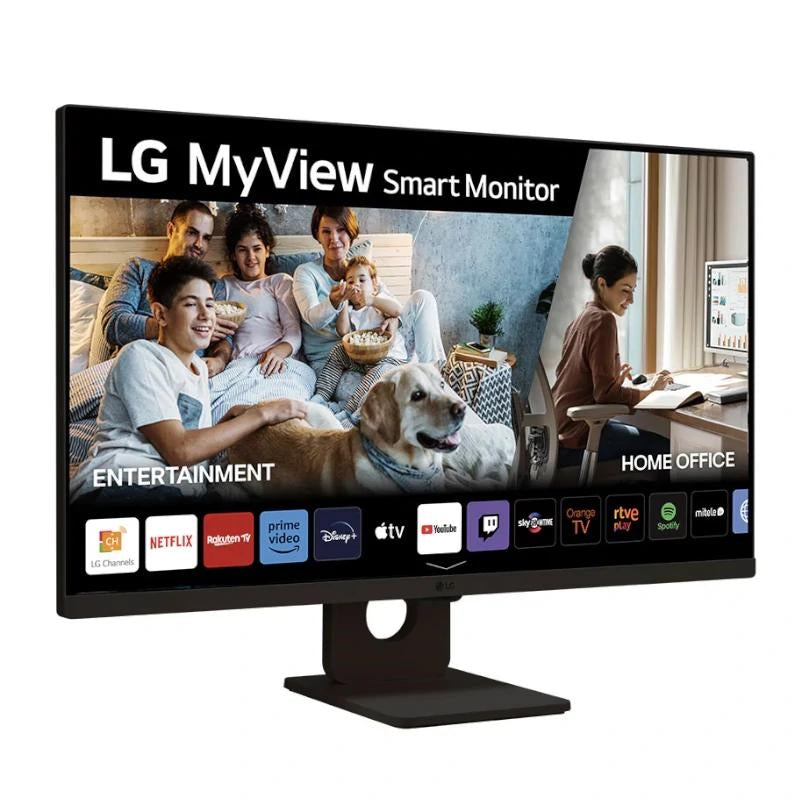 Monitor intelixente LG 27SR50F-B IPS de 27 polgadas FHD HDMI USB MM 