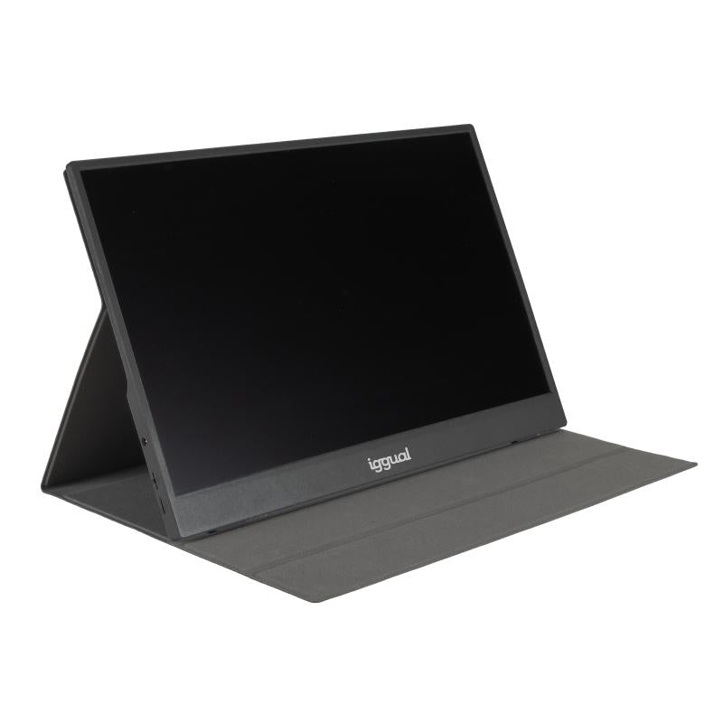 Carcasa para monitor portátil iggual de 15,6" IPS FHD con USB-C