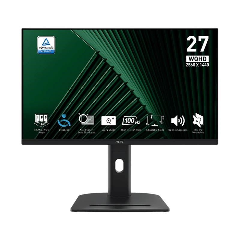 Monitor MSI MP275QPG de 27" e 100 h, WQHD, AA, MM 