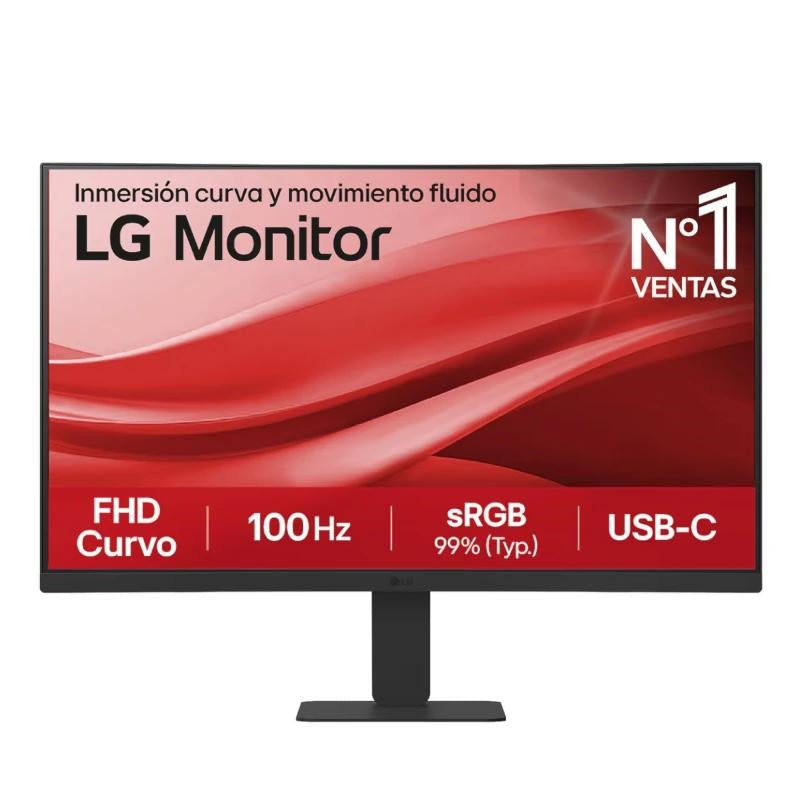 Monitor curvo LG 24U421A-B de 23,8" FHD 1xHDMI 