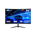 Monitor NILOX NXM24CRV2001 de 24" con pantalla curva VA200Hz, HDMI DP 