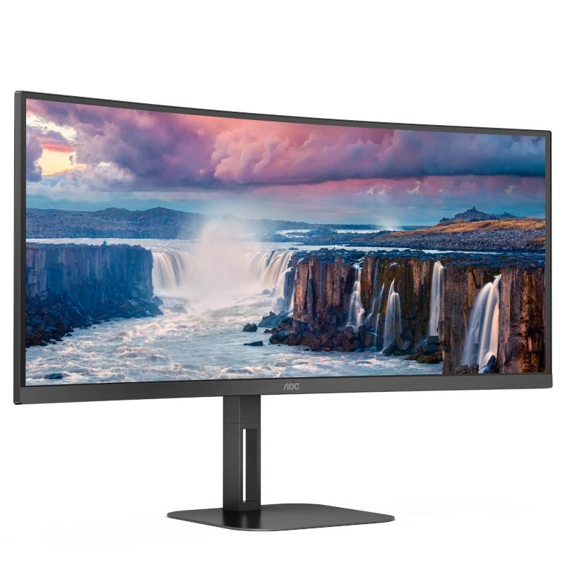 AOC CU34V5C Monitor 27" 2K HDMI USBc MM AA cur - detalle