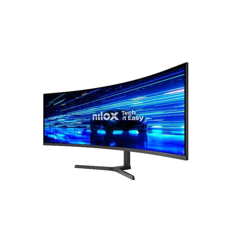 Nilox NXM49CRVDC2 Monitor 49" DQHD 165hz MM AA cur - detalle