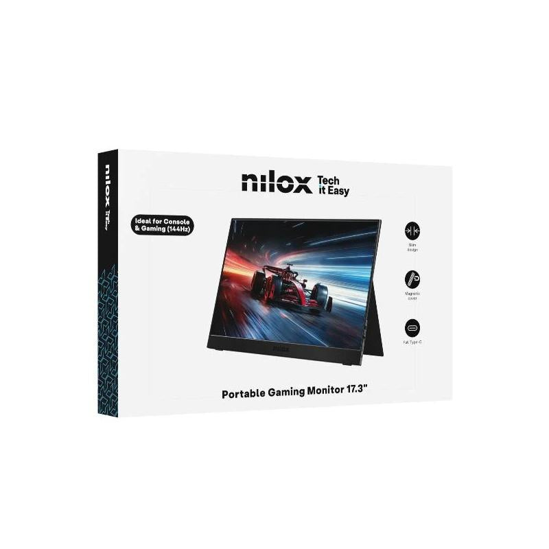 Nilox NXMP17FHD1441 Monitor Portátil 17.3" 144Hz M - detalle