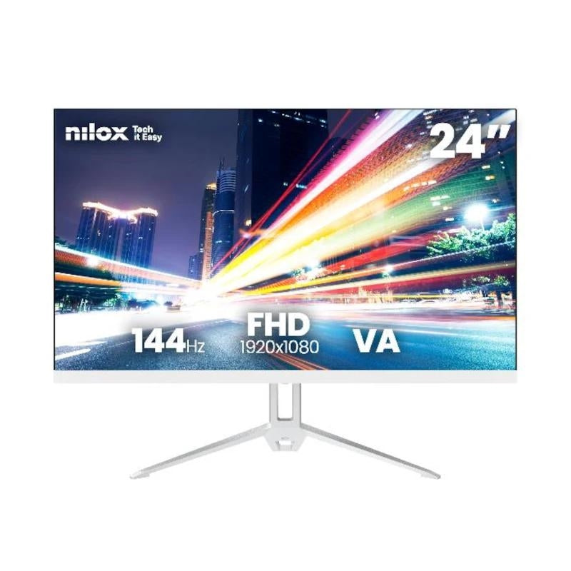 NILOX NXM24FHD14411W Monitor 24" FHD VA 144Hz Blan
